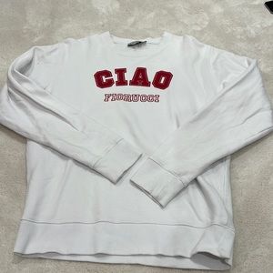 BARELY WORN FIORUCCI CREWNECK
